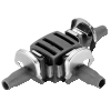 Соединитель Т-образный 4,6 мм (3/16”) (10 шт.)