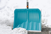 Лопата для уборки снега 50 см с кромкой из нержав.